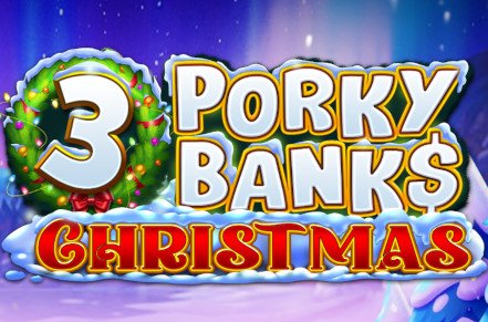 3 Porky Banks Christmas Slot Logo
