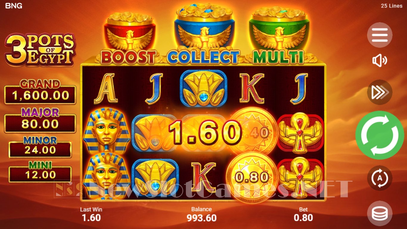 3 Pots of Egypt Slot Slot Image in Demo - pic. 3