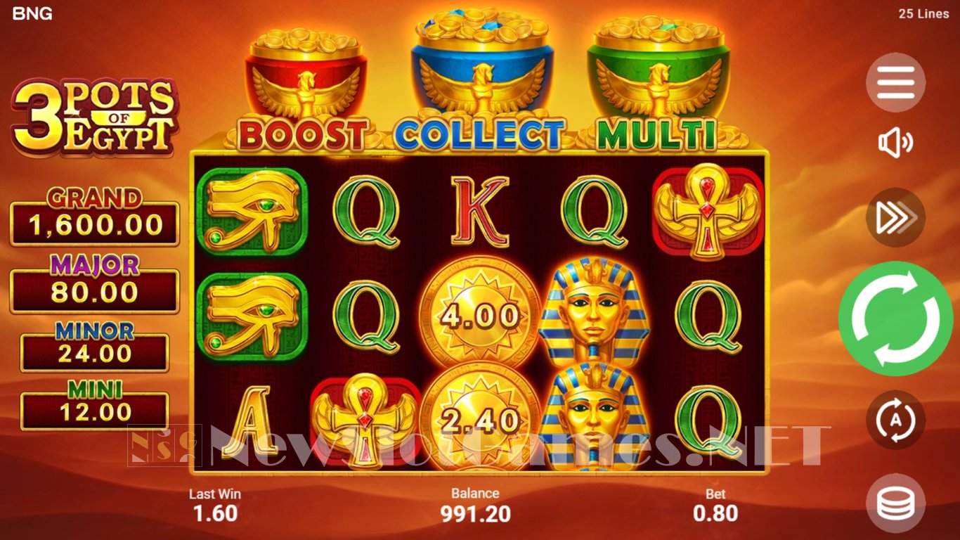3 Pots of Egypt Slot Slot Image in Demo - pic. 4