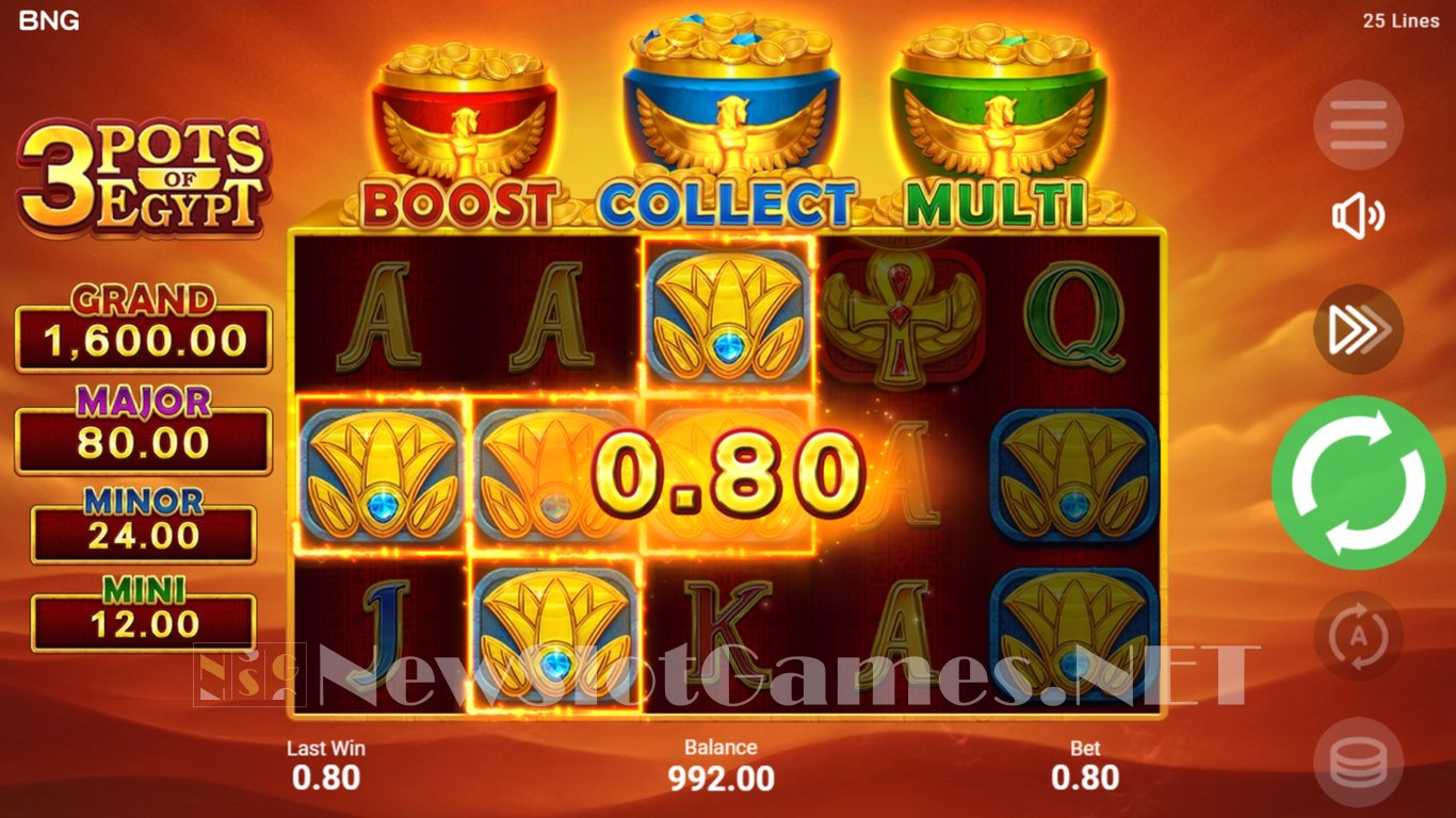 3 Pots of Egypt Slot Slot Image in Demo - pic. 5