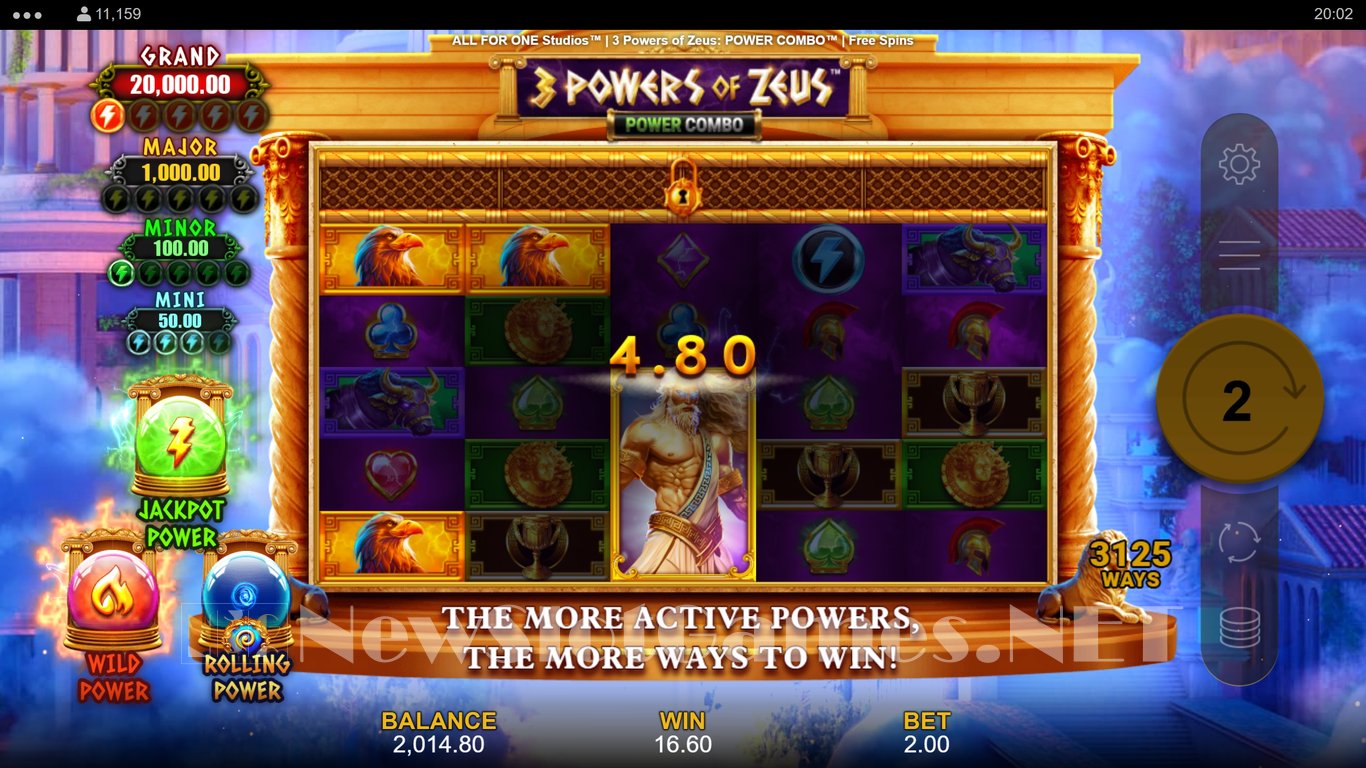 3 Powers of Zeus Power Combo Slot Slot Image in Demo - pic. 10