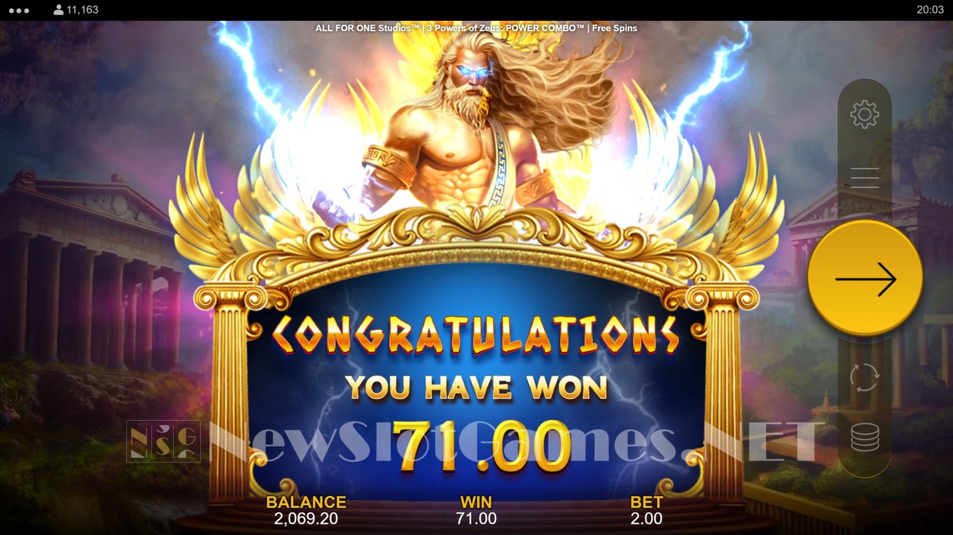 3 Powers of Zeus Power Combo Slot Slot Image in Demo - pic. 13