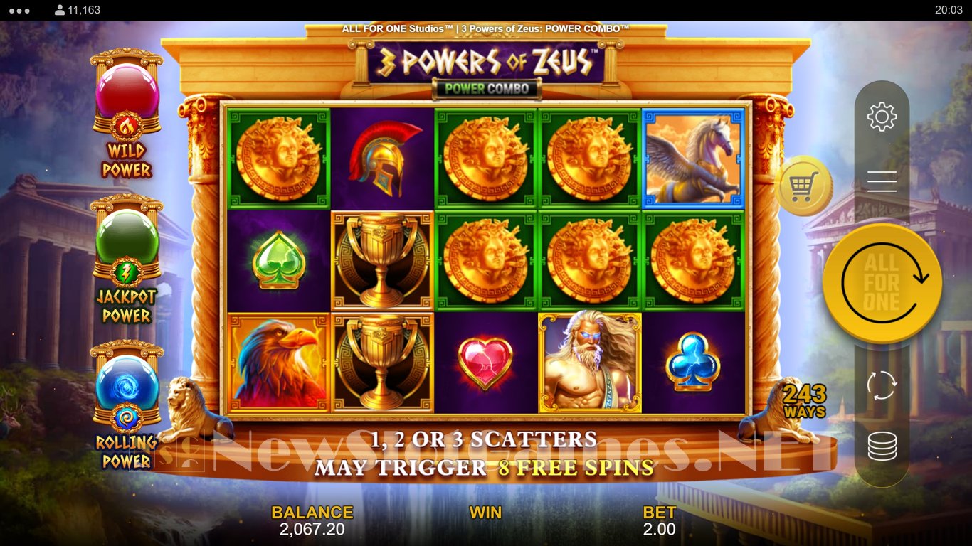 3 Powers of Zeus Power Combo Slot Slot Image in Demo - pic. 14