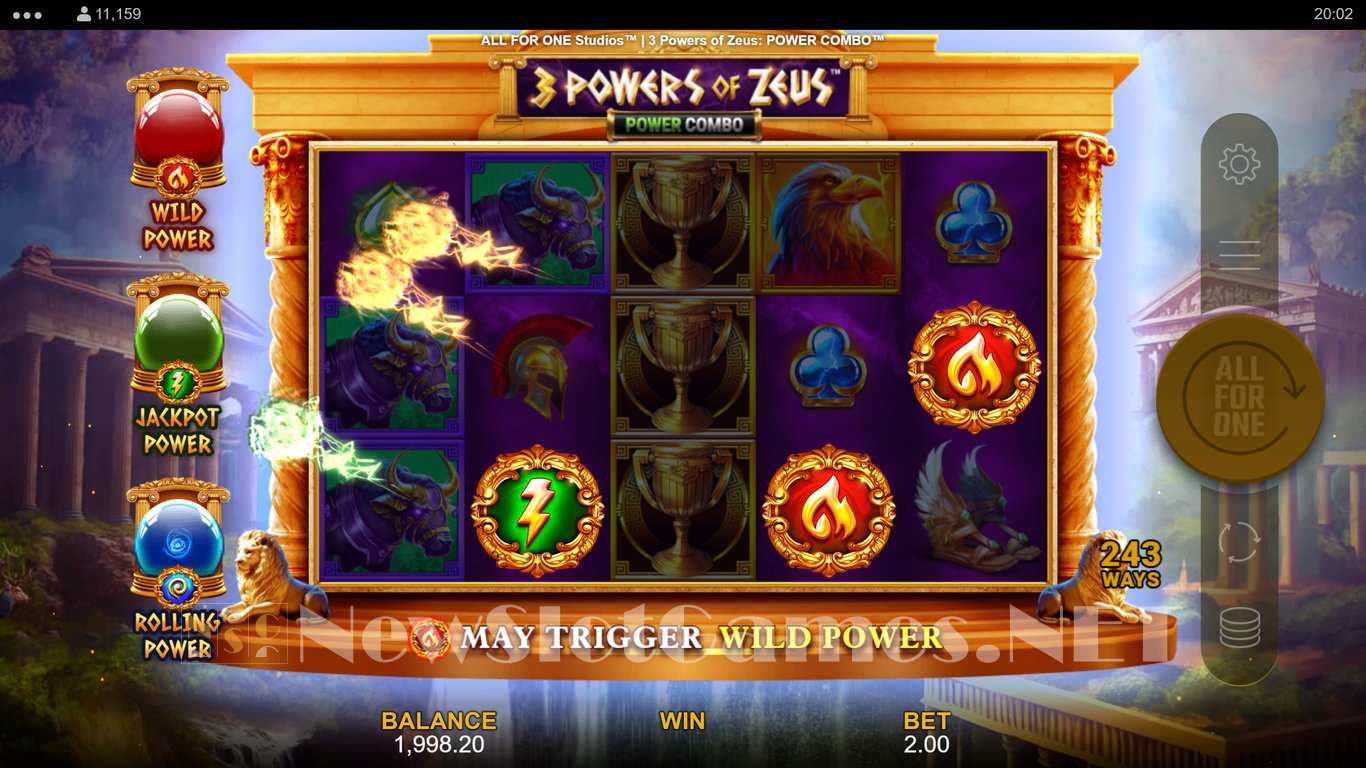 3 Powers of Zeus Power Combo Slot Slot Image in Demo - pic. 3
