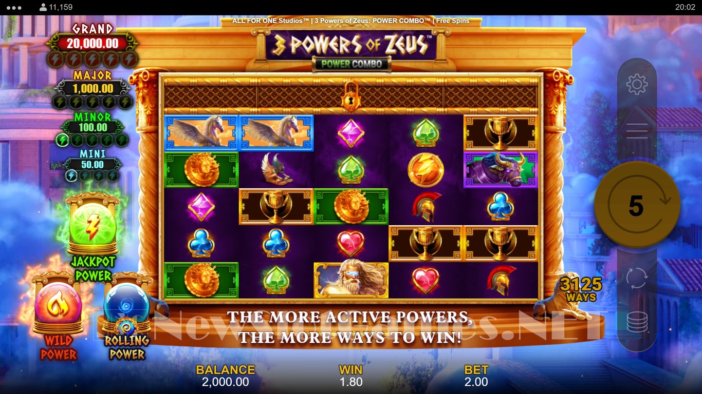 3 Powers of Zeus Power Combo Slot Slot Image in Demo - pic. 7