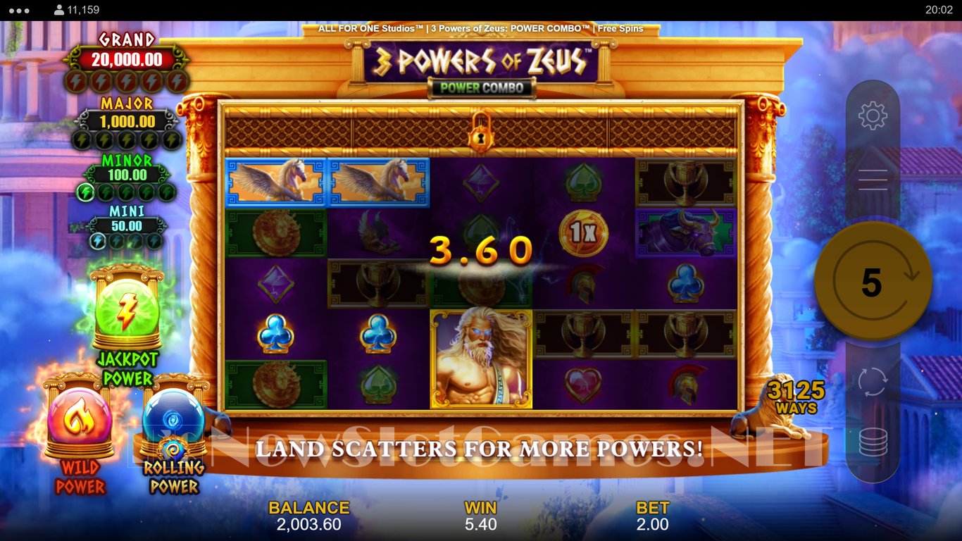 3 Powers of Zeus Power Combo Slot Slot Image in Demo - pic. 8