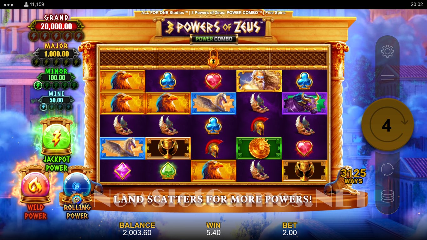 3 Powers of Zeus Power Combo Slot Slot Image in Demo - pic. 9