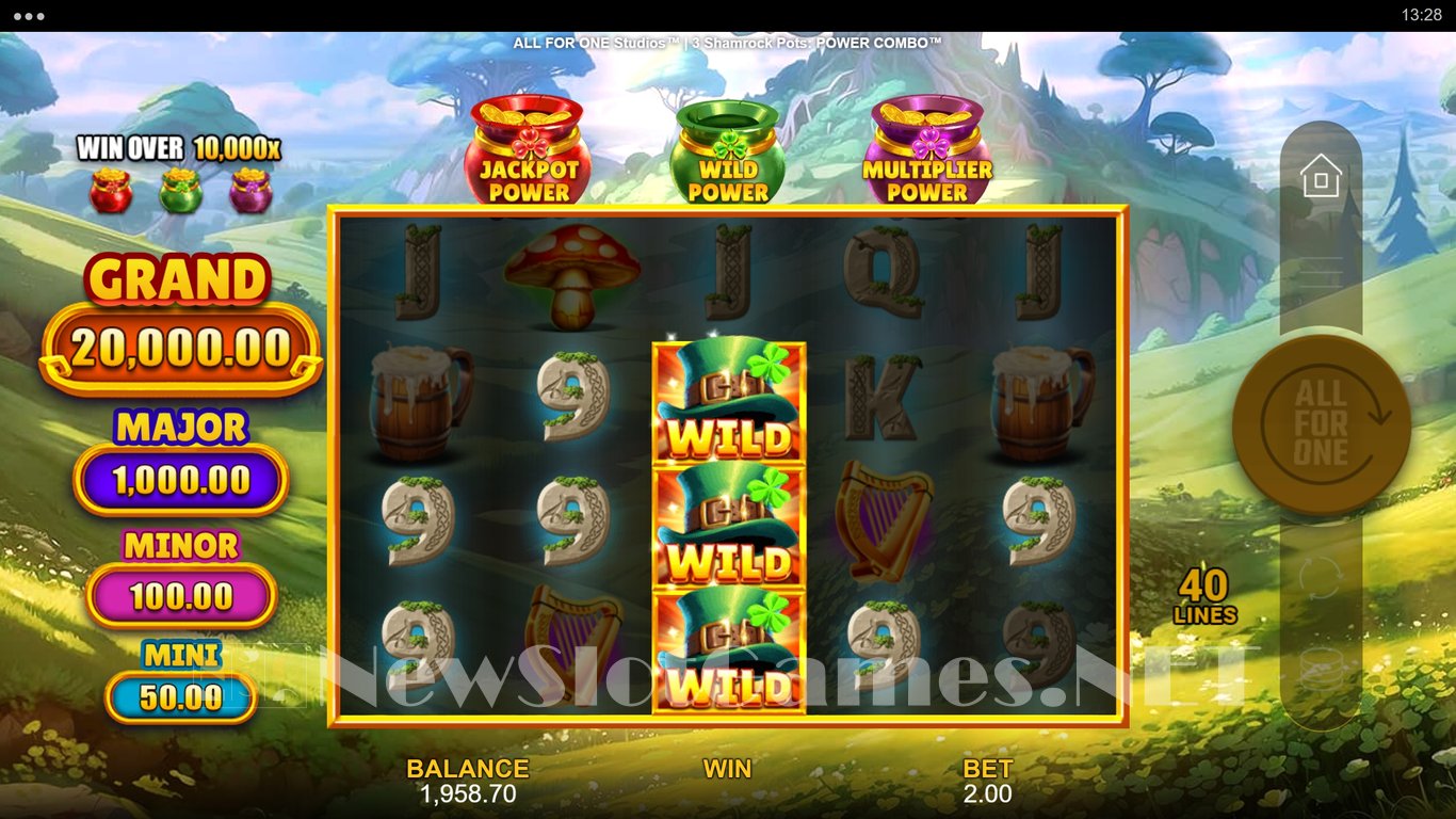 3 Shamrock Pots Power Combo Slot Slot Image in Demo - pic. 4