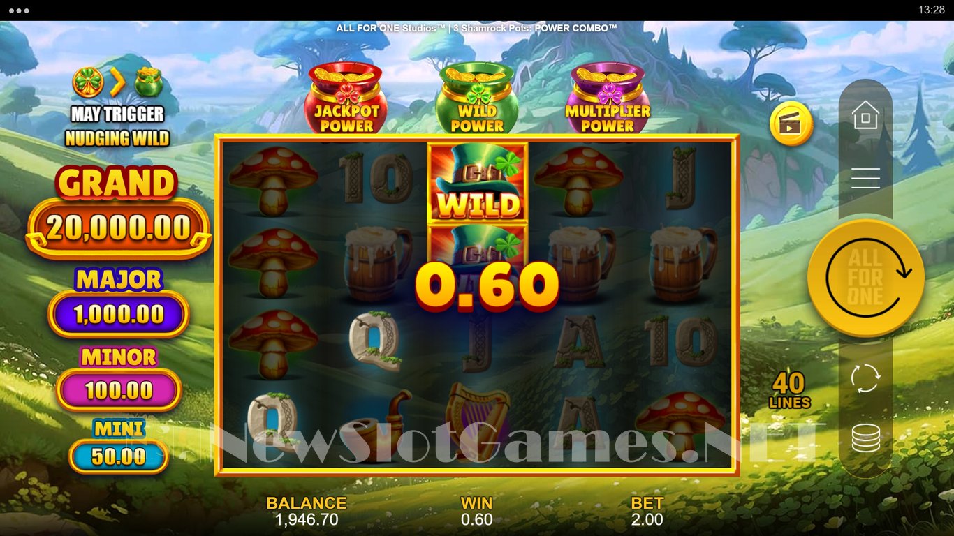 3 Shamrock Pots Power Combo Slot Slot Image in Demo - pic. 9