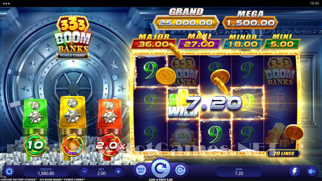 333 Boom Banks Power Combo Slot Slot Image in Demo - pic. 10
