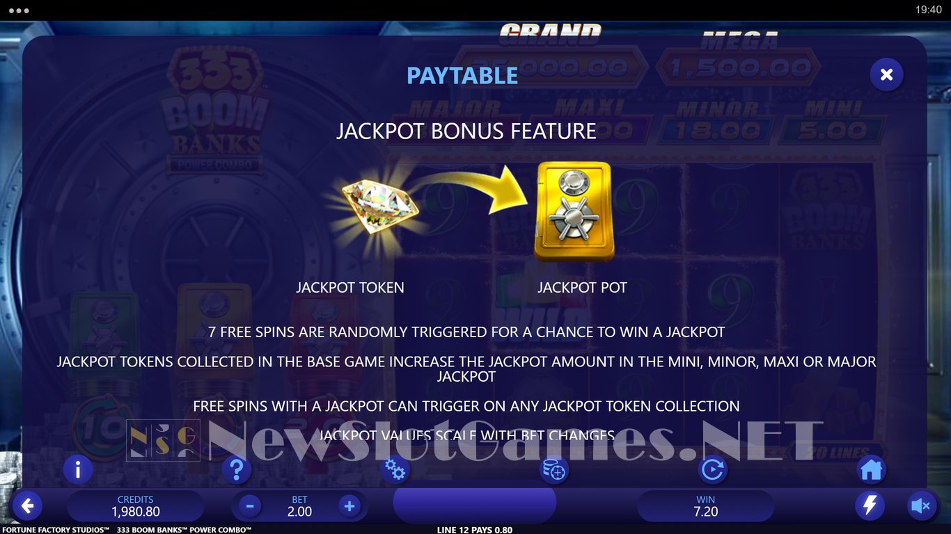 333 Boom Banks Power Combo Slot Slot Image in Demo - pic. 11