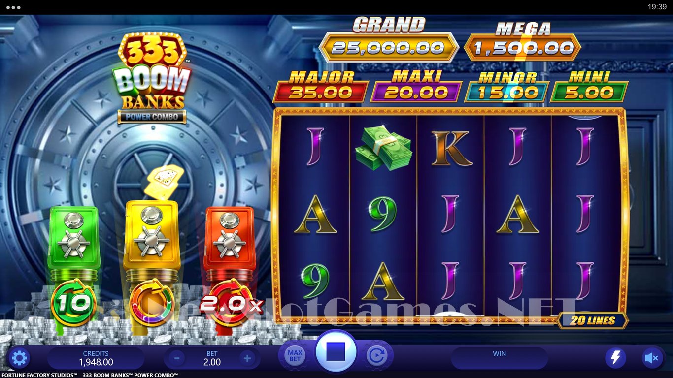 333 Boom Banks Power Combo Slot Slot Image in Demo - pic. 2