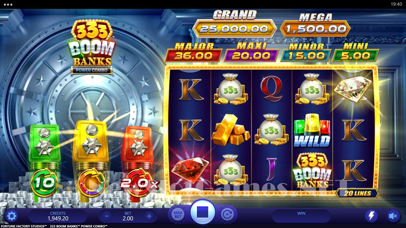 333 Boom Banks Power Combo Slot Slot Image in Demo - pic. 3