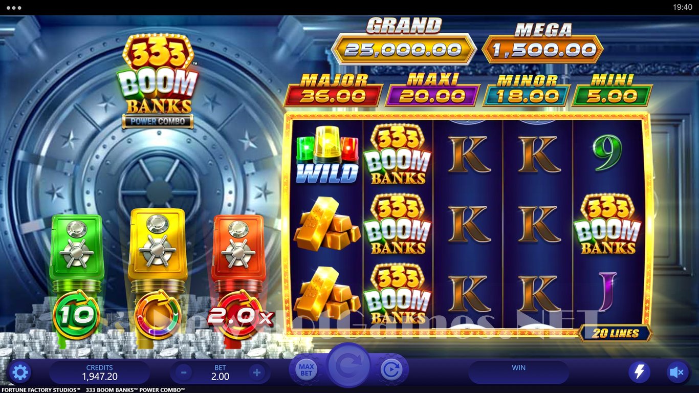333 Boom Banks Power Combo Slot Slot Image in Demo - pic. 4