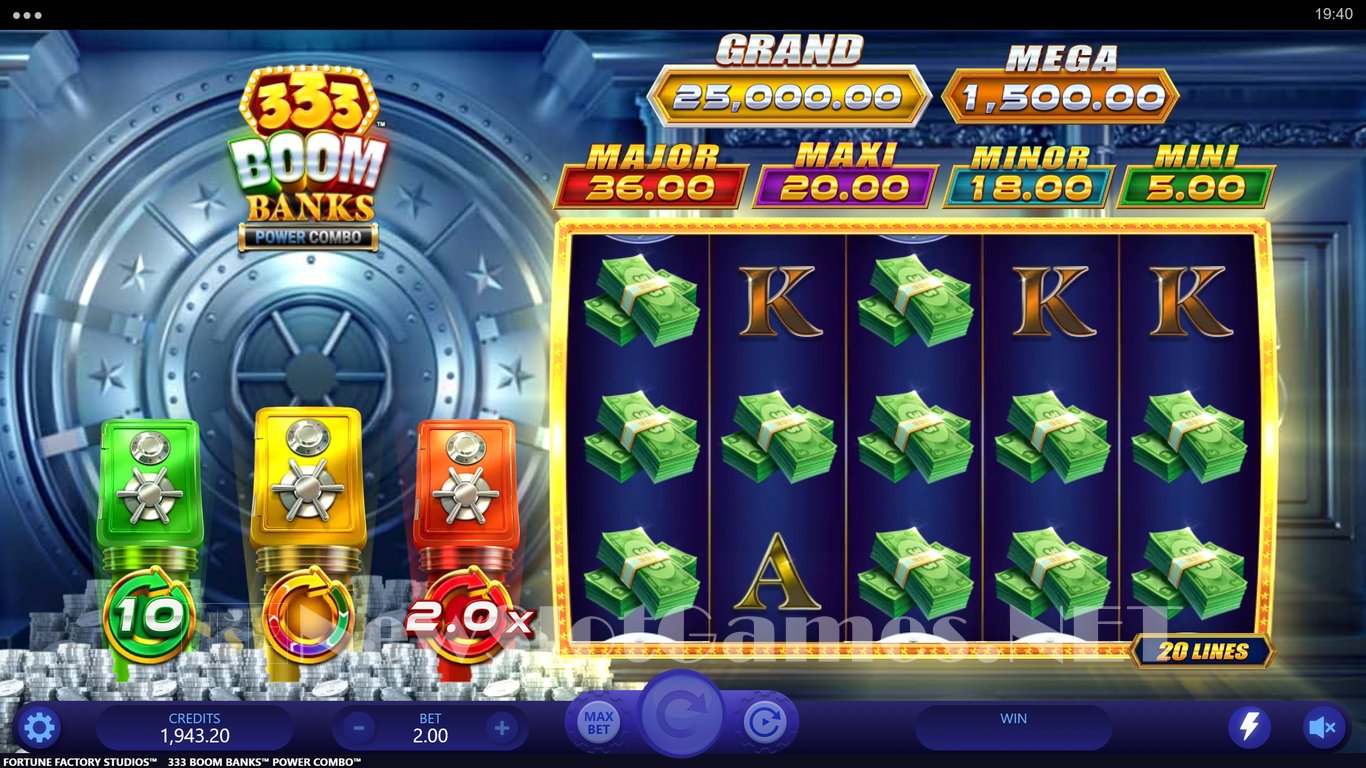333 Boom Banks Power Combo Slot Slot Image in Demo - pic. 5