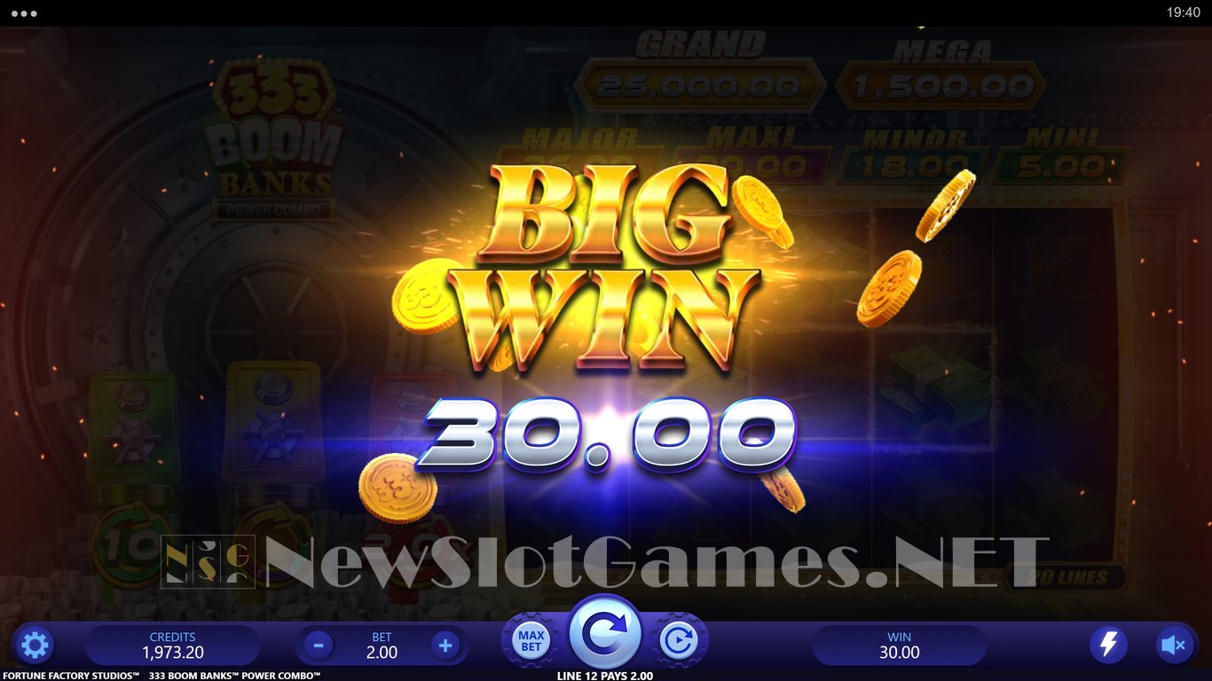 333 Boom Banks Power Combo Slot Slot Image in Demo - pic. 6