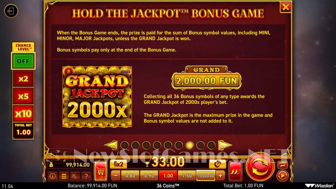 36 Coins Slot Slot Image in Demo - pic. 9