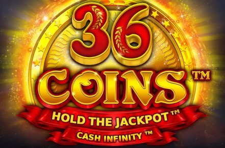 36 Coins Slot Logo
