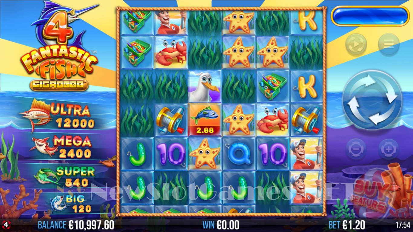 4 Fantastic Fish Gigablox Slot Slot Image in Demo - pic. 3