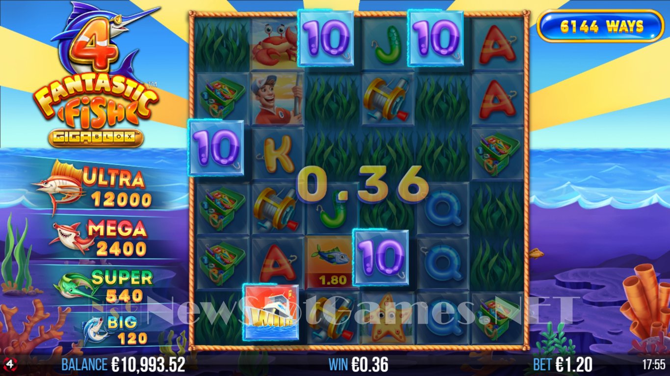 4 Fantastic Fish Gigablox Slot Slot Image in Demo - pic. 6