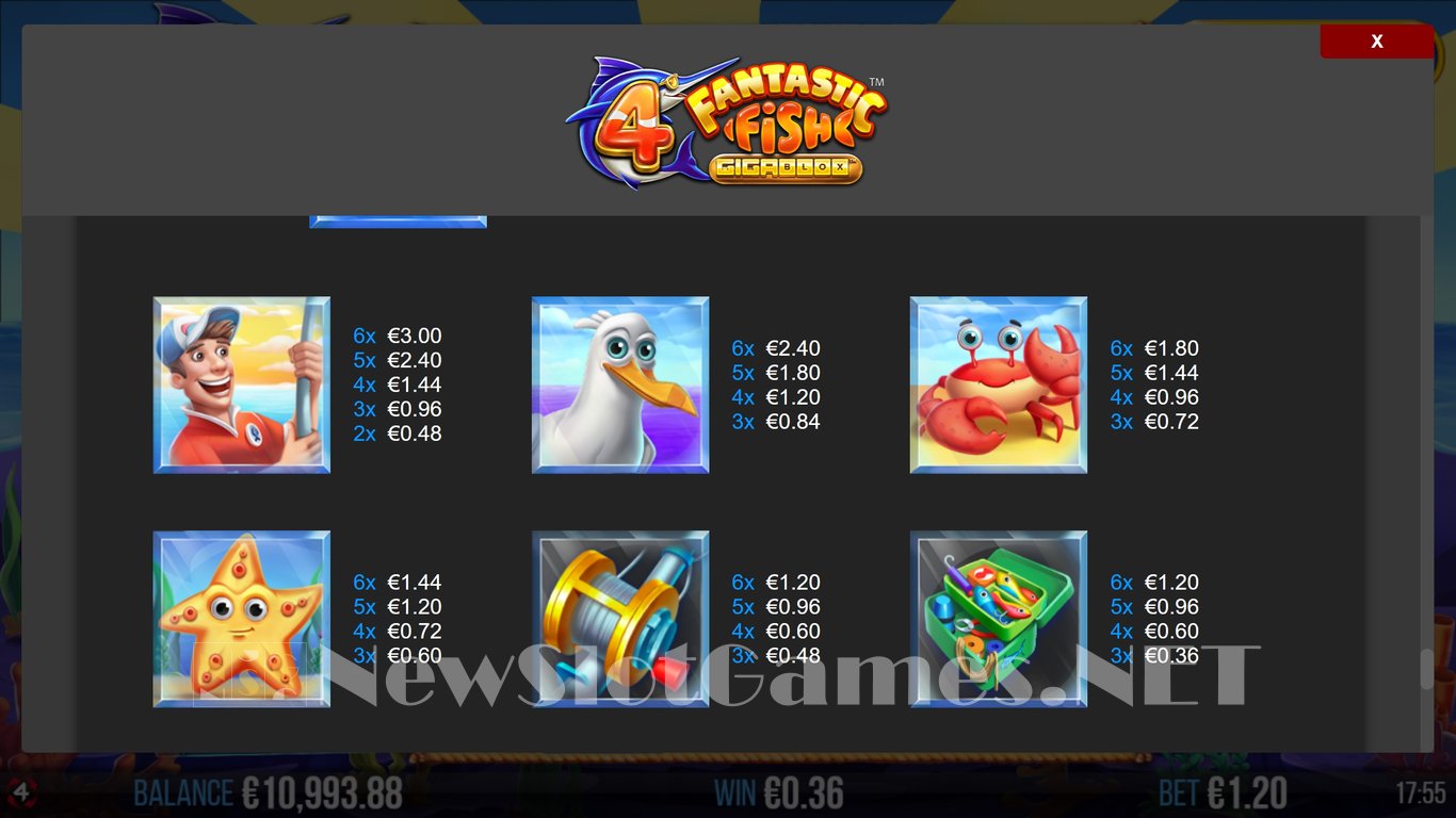 4 Fantastic Fish Gigablox Slot Slot Image in Demo - pic. 9