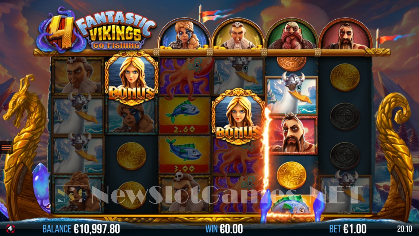 4 Fantastic Vikings Go Fishing Slot Slot Image in Demo - pic. 5