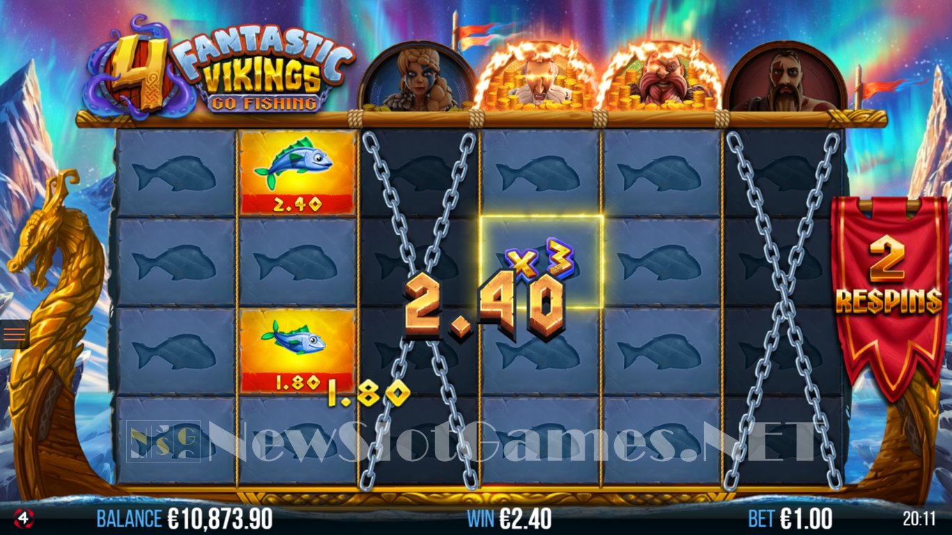4 Fantastic Vikings Go Fishing Slot Slot Image in Demo - pic. 9