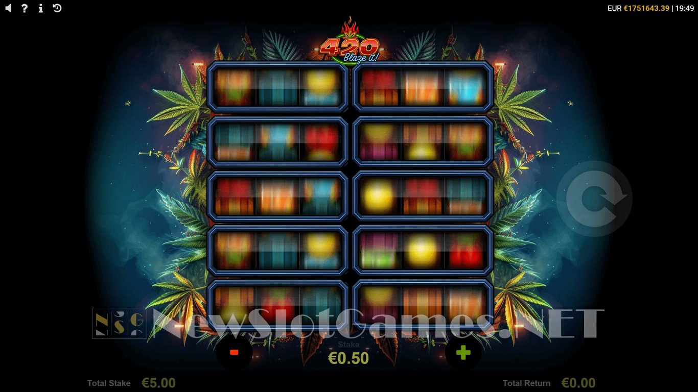 420 Blaze It Slot Slot Image in Demo - pic. 4