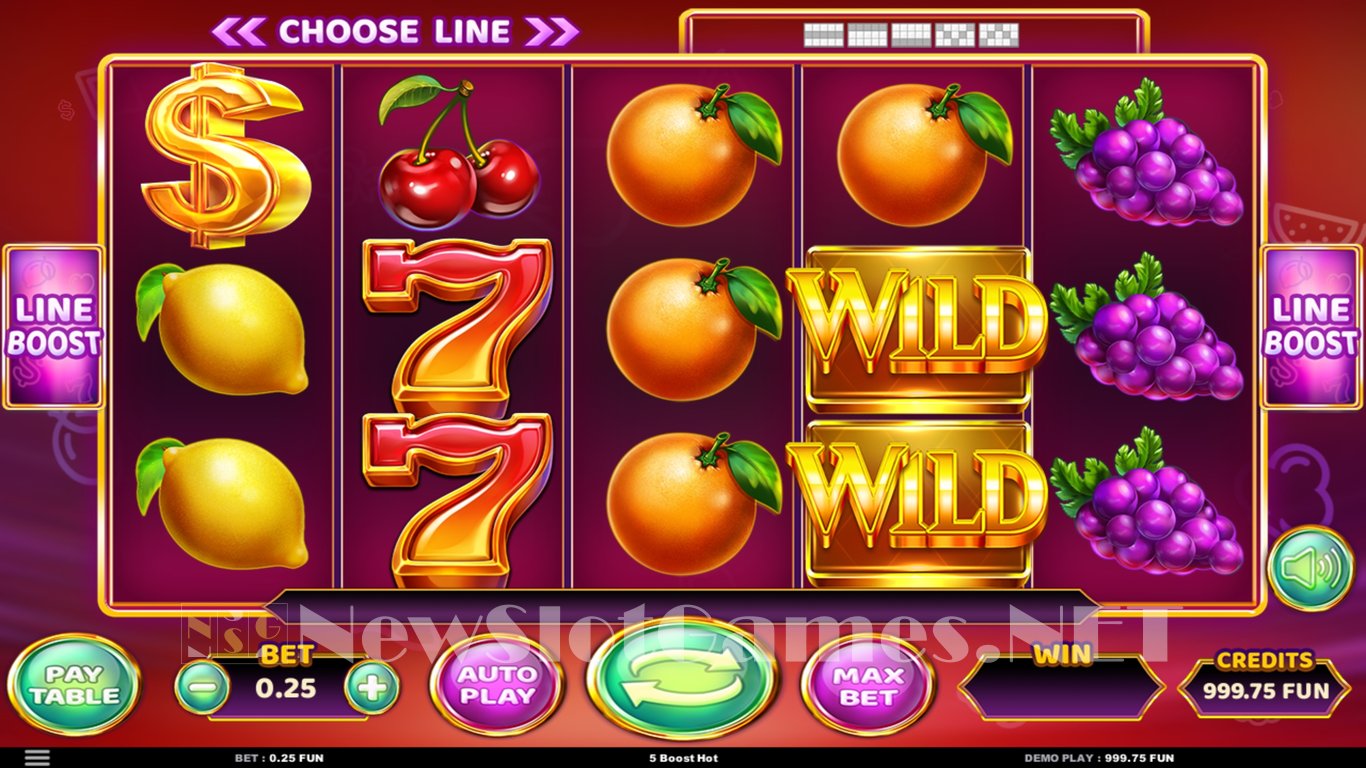 5 Boost Hot Slot Demo Image