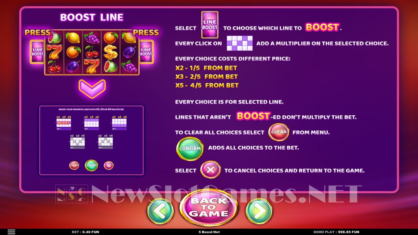 5 Boost Hot Slot Slot Image in Demo - pic. 6