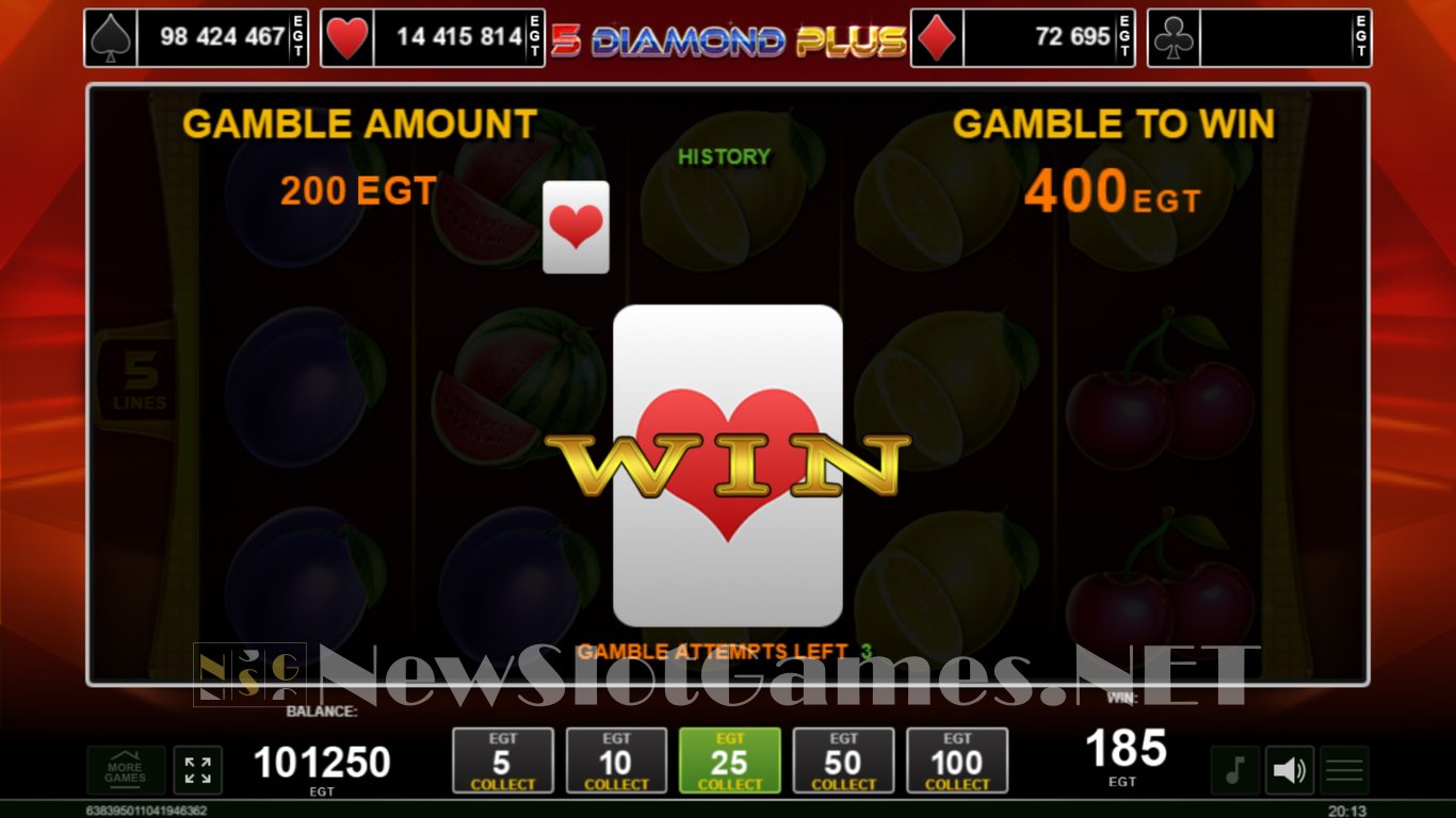 5 Diamond Plus Slot Slot Image in Demo - pic. 5