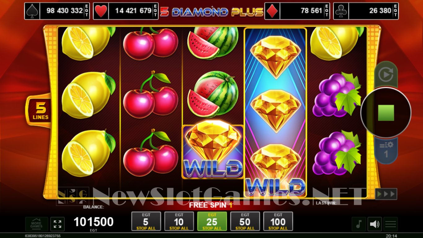5 Diamond Plus Slot Slot Image in Demo - pic. 7
