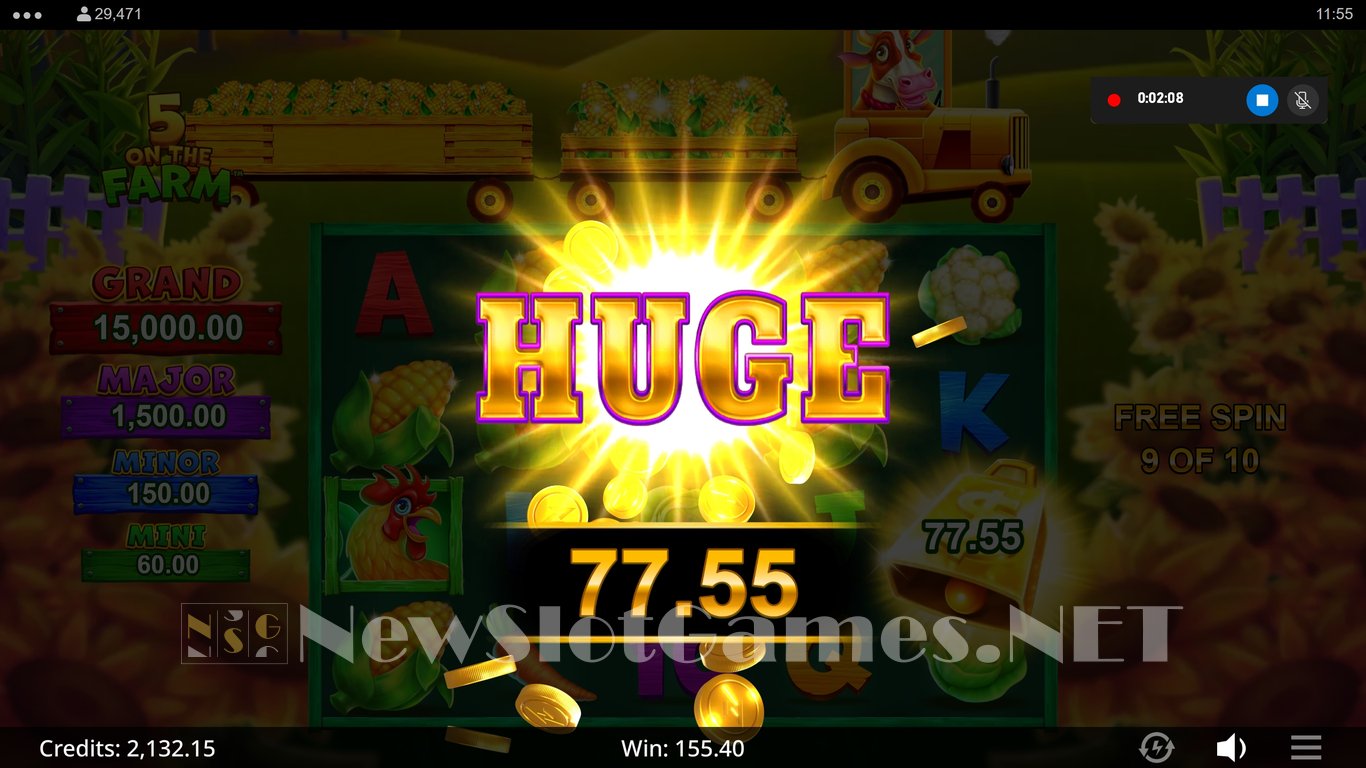 5 on the Farm - Rush Express Slot Slot Image in Demo - pic. 11