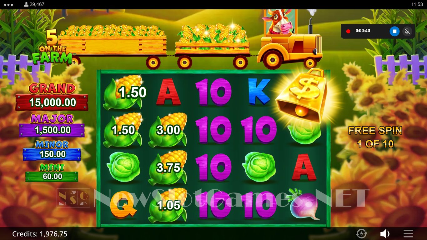 5 on the Farm - Rush Express Slot Slot Image in Demo - pic. 6