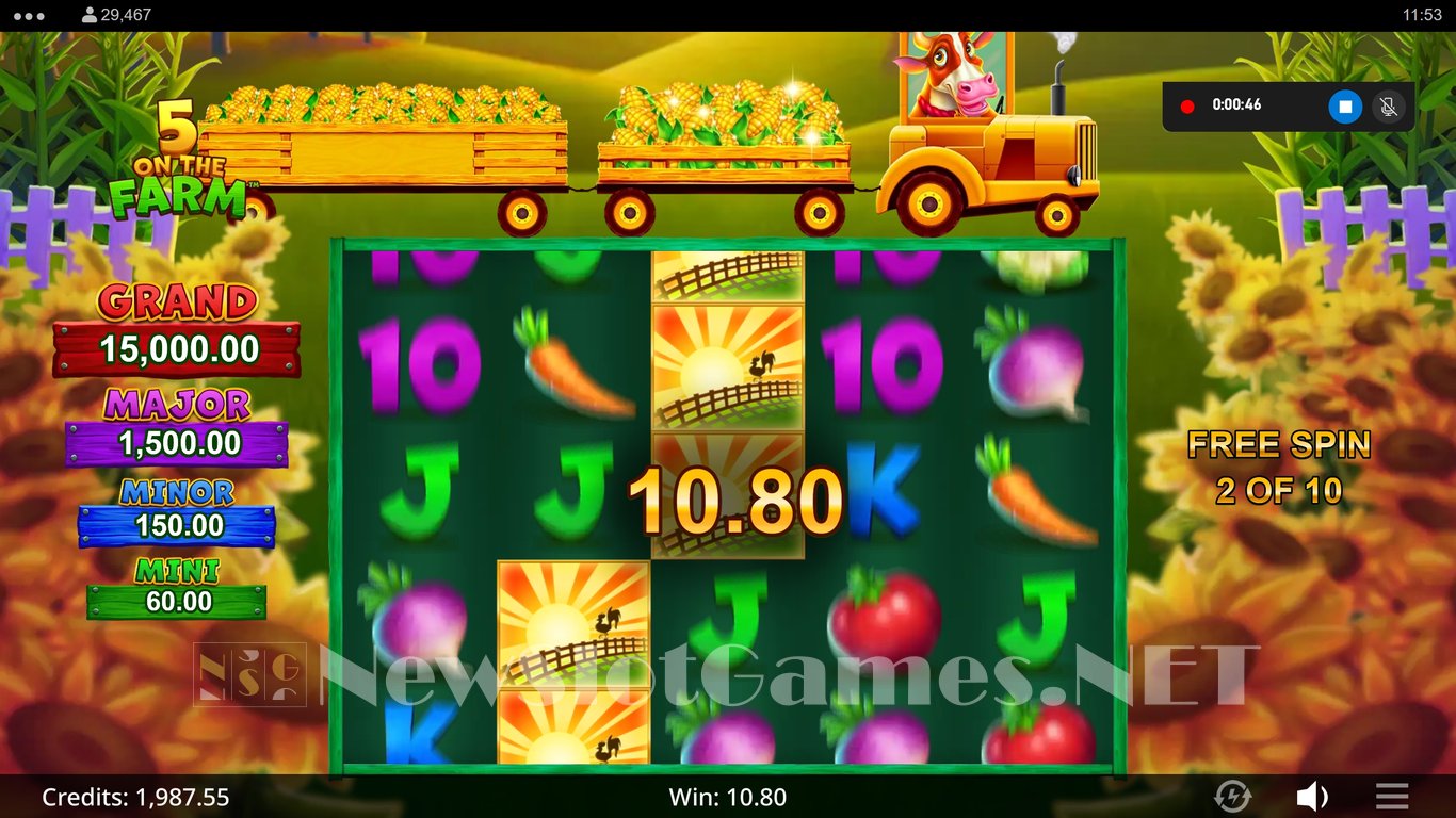 5 on the Farm - Rush Express Slot Slot Image in Demo - pic. 7