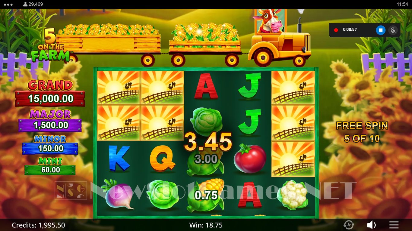 5 on the Farm - Rush Express Slot Slot Image in Demo - pic. 8