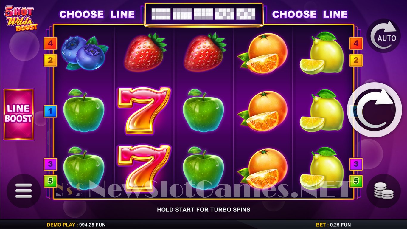 5 Hot Wilds Boost Slot Slot Image in Demo - pic. 3