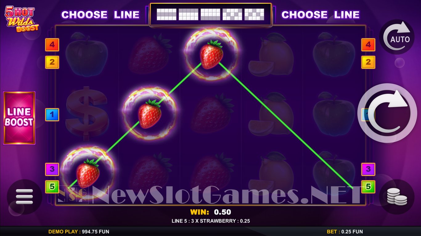 5 Hot Wilds Boost Slot Slot Image in Demo - pic. 9