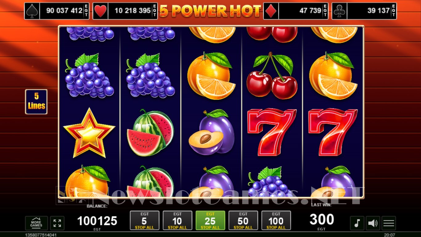 5 Power Hot Slot Slot Image in Demo - pic. 3