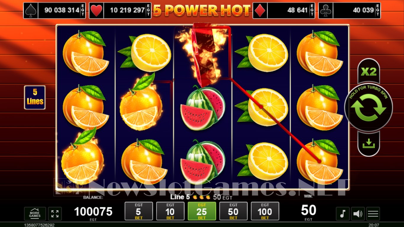 5 Power Hot Slot Slot Image in Demo - pic. 4