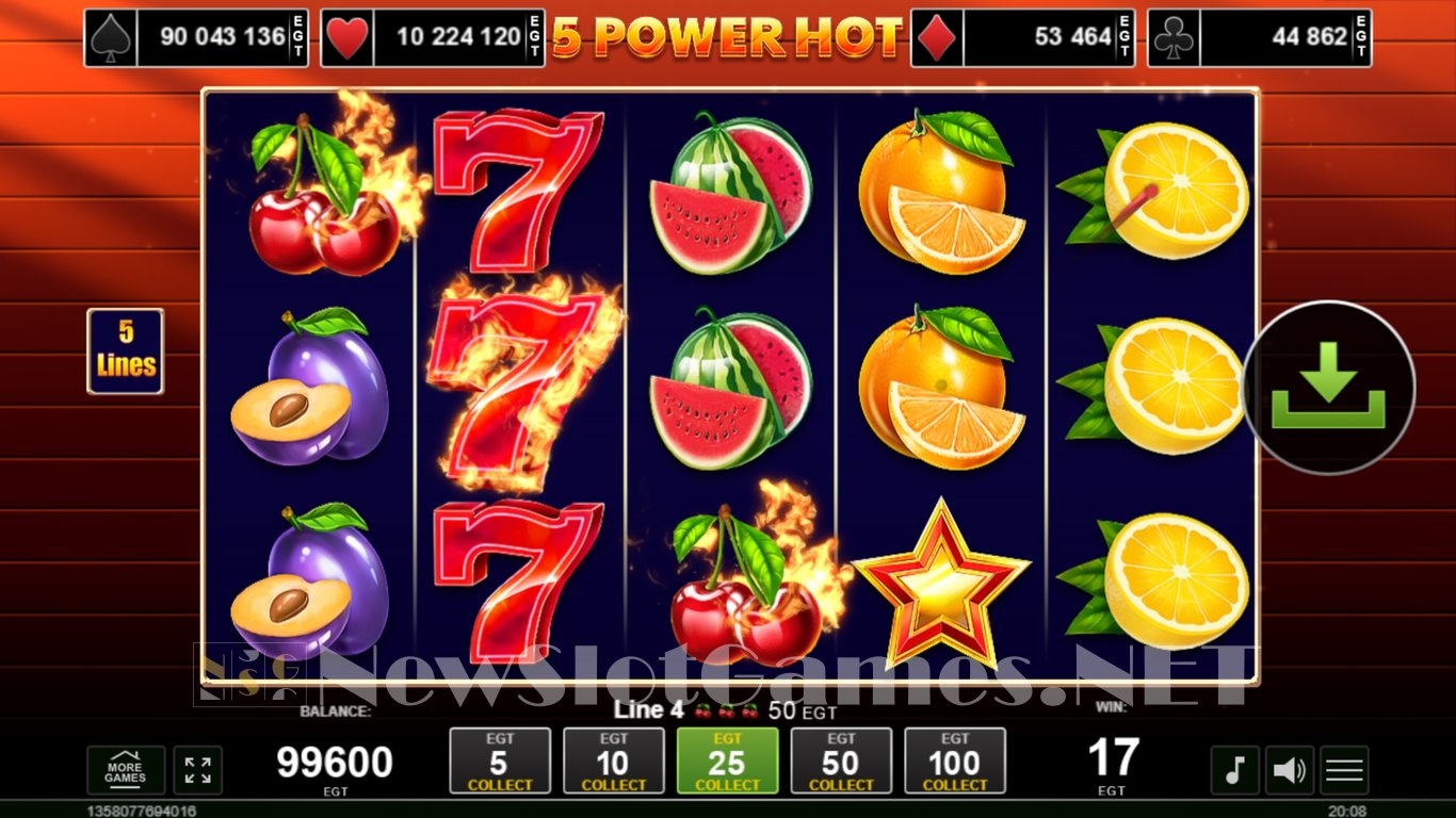 5 Power Hot Slot Slot Image in Demo - pic. 6