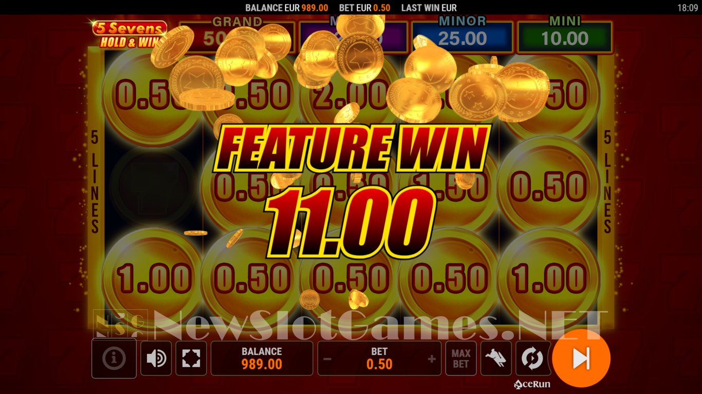 5 Sevens Hold & Win Slot Slot Image in Demo - pic. 7