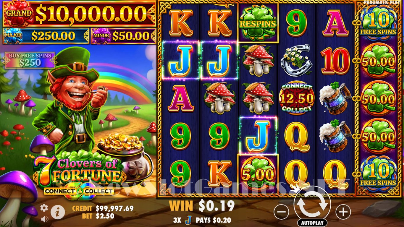 7 Clovers of Fortune Slot Demo Image