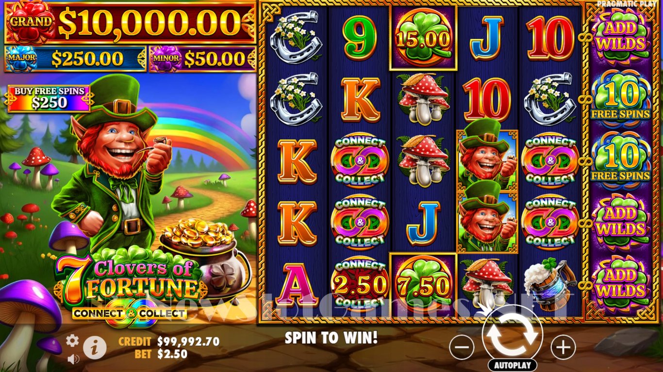 7 Clovers of Fortune Slot Slot Image in Demo - pic. 3