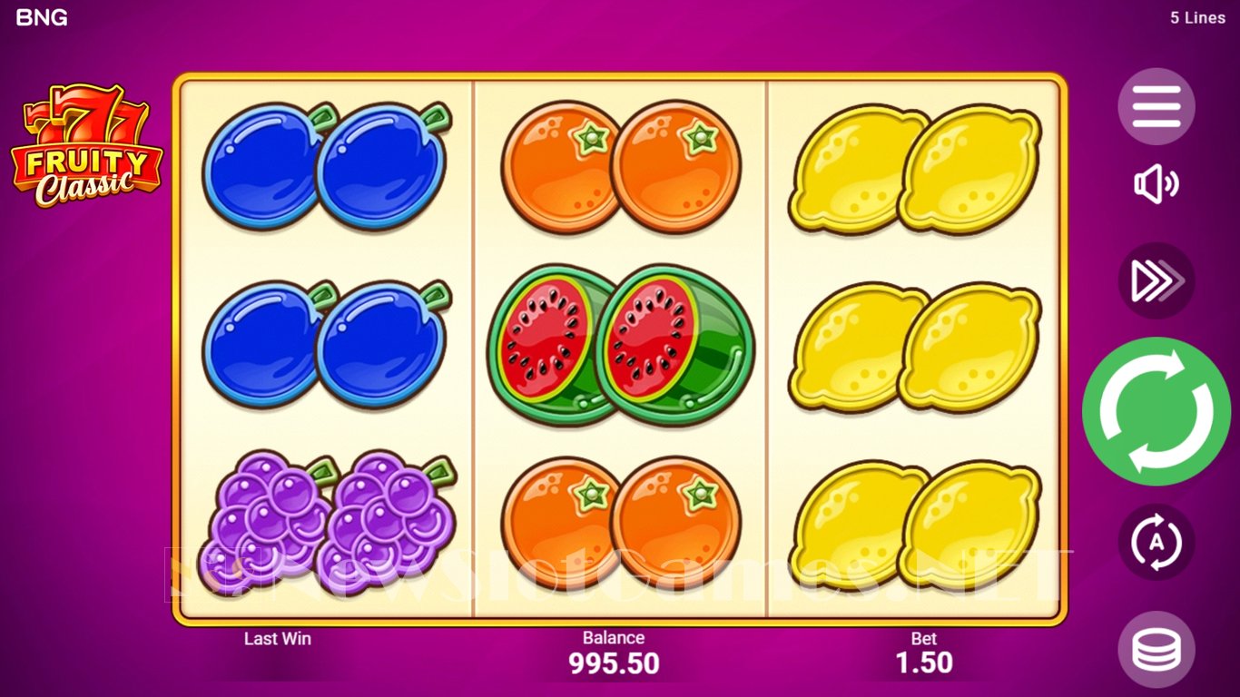 777 Fruity Classic Slot Slot Image in Demo - pic. 2