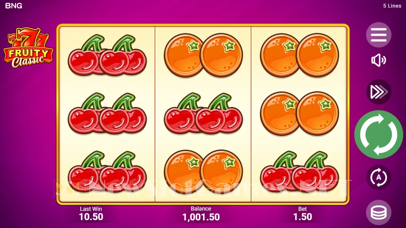 777 Fruity Classic Slot Slot Image in Demo - pic. 5