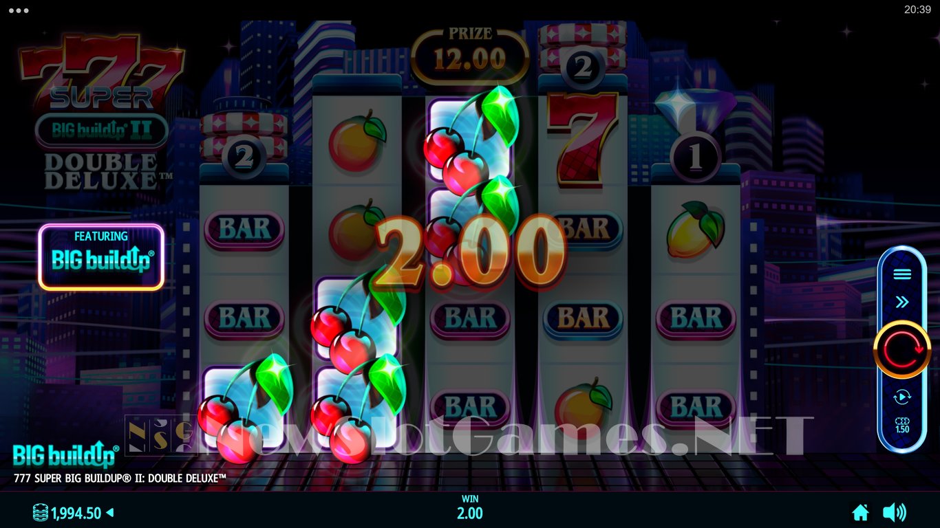 777 Super BIG BuildUp II Double Deluxe Slot Slot Image in Demo - pic. 4