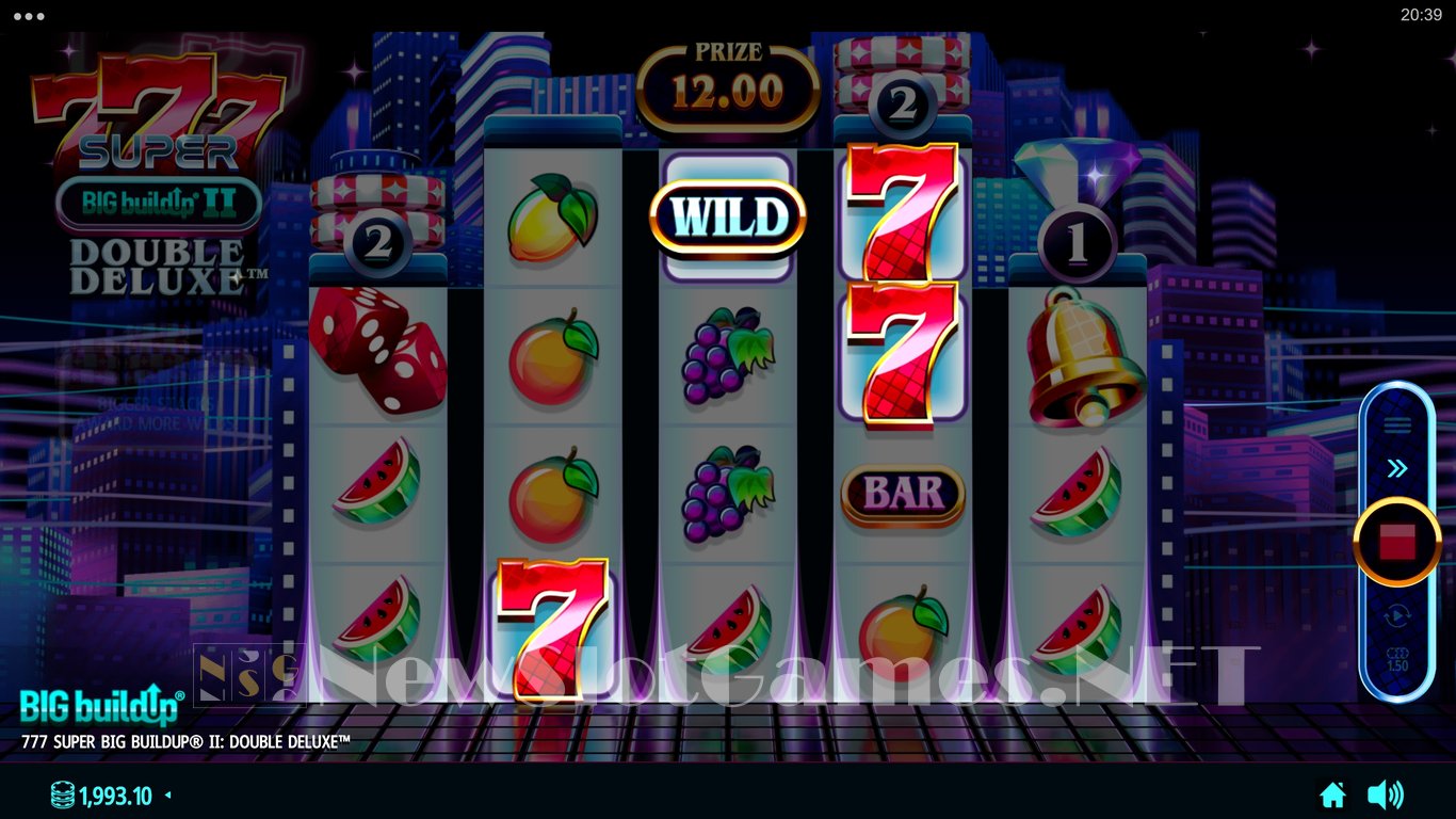 777 Super BIG BuildUp II Double Deluxe Slot Slot Image in Demo - pic. 5