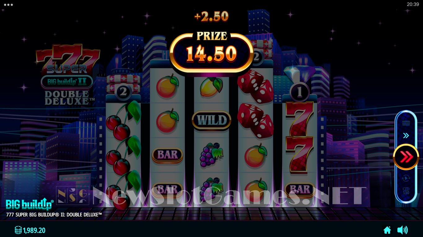 777 Super BIG BuildUp II Double Deluxe Slot Slot Image in Demo - pic. 6