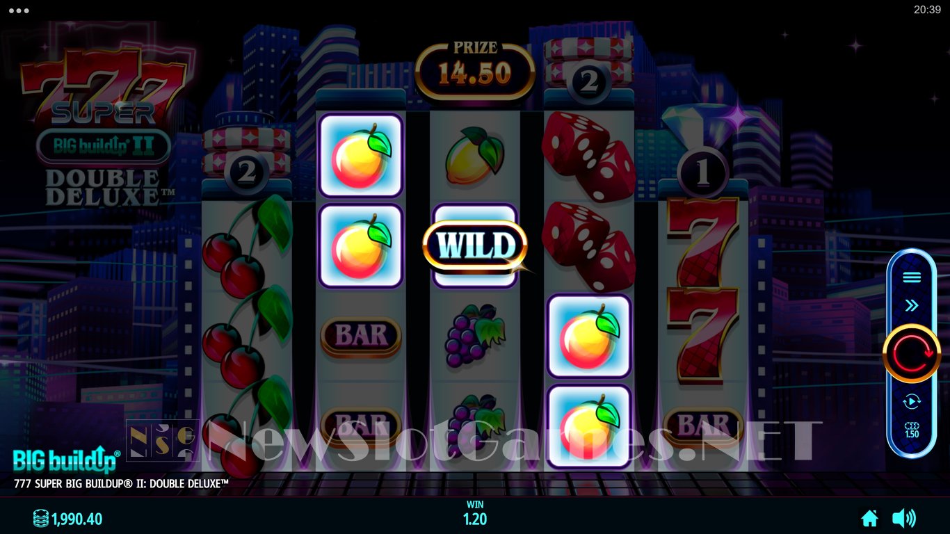 777 Super BIG BuildUp II Double Deluxe Slot Slot Image in Demo - pic. 7